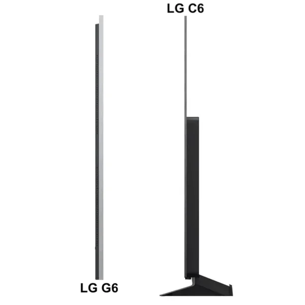 OLED Evo AI C6 g2 OLED Evo AI C6 side view